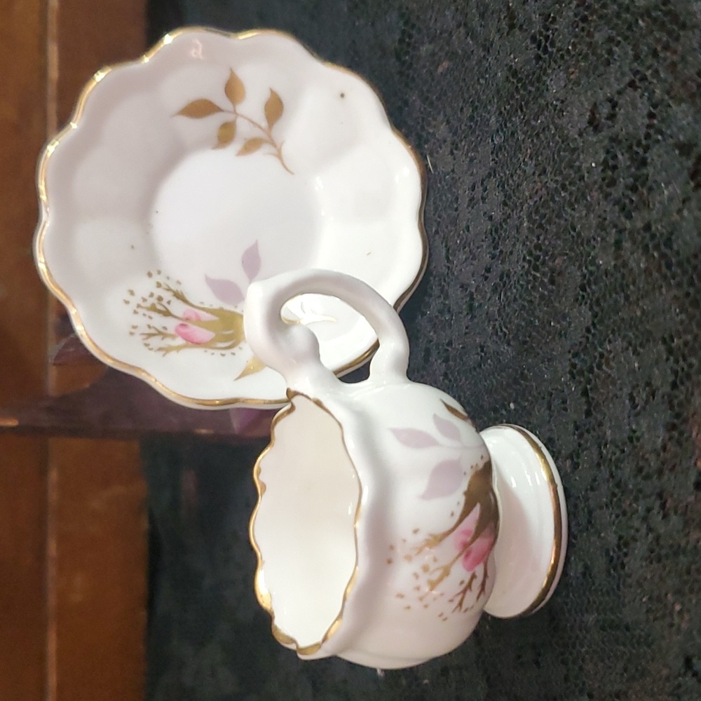 Vintage Mini Tea Cup & Saucer Made in England